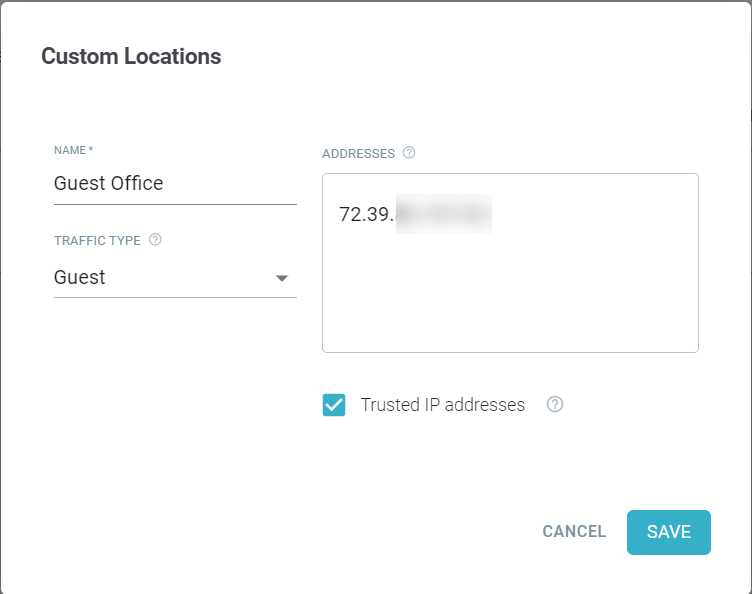 Adding custom locations